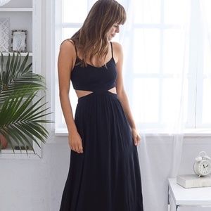 Cutout Maxi Dress